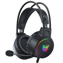 ANKRIC 헤드폰 X15 X15pro 헤드셋 RGB 유선 컴퓨터 게임 전문 게임 헤드셋 멋진 헤드셋 앵커 헤드셋 블루투스헤드폰, RGB blackX15
