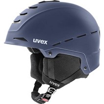 UVEX 남녀공용 우벡스 헬멧 독일 성인용 스키 스노우보드 네이비, 52-55cm