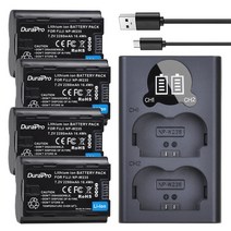 2280mAh NP-W235 NP 배터리 충전기 Fujifilm X-T4 X-H2S GFX100S GFX 50S II 카메라, 07 4Battery 1Charger