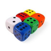 아이비스 스펀지 주사위 382-09685, 6개입 40x40x40