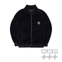 엠엘비 MLB) 공용 벨벳 하이넥 집업 3ATR00314-50BKS