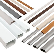 전선몰드 고강도몰드(특대)5호/전선몰딩/전선정리용쫄대, (AR5W)나무색