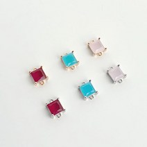 동대문153[DPC-0277]동대문 도매 악세사리 재료 부자재 글라스 큐빅 앤틱 펜던트