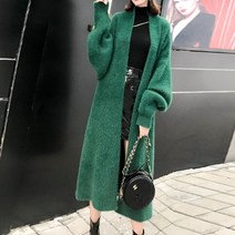 퀸앤조이 가오리 롱롱 가디건