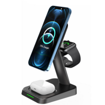 Mankiw 맨큐 애플 삼성 무선충전기, 블랙