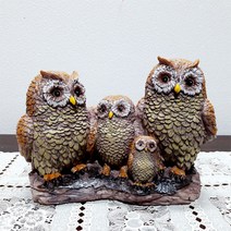 쇼핑아트 부엉이가족장식품(9804) (7)
