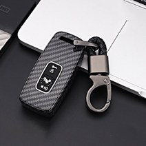 2021년형 혼다 올뉴 PCX 가죽 스마트키케이스 키홀더, 검은 색(Black)