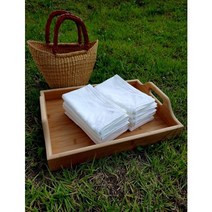 [카페목화] 10+1 먼지없는 무형광 강화 소창행주 자수 제로웨이스트, 시스루 라벨만 선택할래요, 2겹 고리 행주