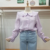 레코브 더블카라블라우스LS31B3BL511X1