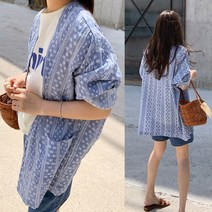 더옷장 인디카리브 루즈로브가디건