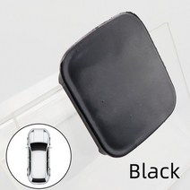 자동차견인고리 차량용견인고리 Toyota camry aurion 2006 2007 2008 앞 범퍼 견인 후크 커버 뚜껑 액세서리 견인 후크 트레일러 캡 후드 장식 트림, 검은색