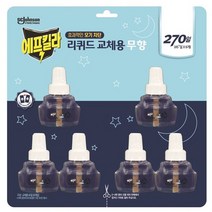 에프킬라 리퀴드 리필 45일치 x 6개입 향 퇴치 기피, 상세페이지 참조