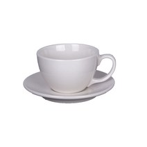 시라쿠스 뉴욕 기본 라인 화이트 카페라떼잔 320ml 1세트