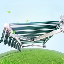 농막 어닝 캐노피 그늘막 차양막 천막 테라스 매장, 벽3m 길이1.5m