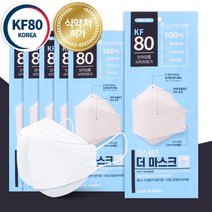 모두 국산 디스 이즈 더 KF 80 마스크 대형 50 매 개별 포장 #992EA 아이리스