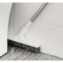 브이컷팅 청소브러쉬 욕실 화장실 베란다 창틀 세척 솔 틈새청소, 단일옵션) 브러쉬1개 + 봉1개