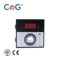 자동온도조절기 CG 96*96mm 손잡이 AC 220V 380 0 도 K J 릴레이 디지털 조절기 디스플레이 컨트롤러, 06 PT100 0-300 Degree_03 24V