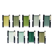 (모쿠바) 실크리본자수실1547 4mm32-40, 38, 1개