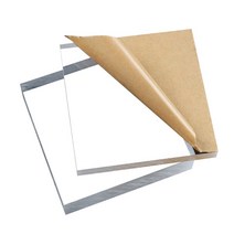 대형아크릴판 조명용아크릴 얇은아크릴판 1pcs pmma 투명 투명 플라스틱 시트 두꺼운 보드 플레이트 유기 유리 두께 10mm-30mm, 100x100x18mm
