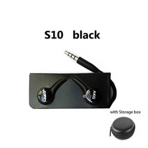 AKG-이어폰 삼성 EO IG955 헤드셋 3.5mm 유선 마이크 갤럭시 S10 S9 S8 S7 S6 S5 S4 화웨이 샤오미 비보, 02 S10 black with box