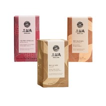 오설록 티백 3종세트 루이보스 얼그레이 화산우롱차