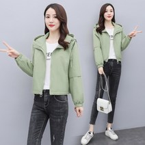 여성롱코트 여성롱코트 여성외투 봄가을 2021루즈핏 유럽풍 작은키 숏스타일 트렌치코트 코디가잘되는 레저 재킷상의