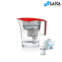 LAICA 라이카 휴대용 워터저그 정수기 프레데터 3.0L, 3L, 레드