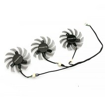 케이스쿨러 cpu쿨러수냉쿨러 120mm 저소음 80mm 수냉쿨러 공랭 75mm t128010su 0.35a 냉각 팬 기가바이트 gtx 670 680 760 ti g1 호환, 팬 세트3개