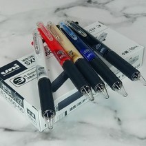 키밍 / 유니 제트스트림 3색 유성볼펜/멀티펜 3C 0.5mm 1다, 레드