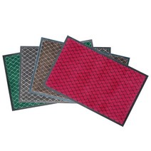 다이아 카펫 현관매트 50X80 그레이 카페트재질 물빠짐 먼지포집 호텔 로비 출입구 레인매트 발판, 단품