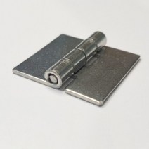 고급 용접 무타공 사각 스텐레스 경첩 힌지 정첩 철문 돌쪽 돌조구 돌쩌귀 문수리 철경첩 부속 부자재, 50mm
