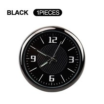 모던인테리어 벽시계자동차 시계 수리 인테리어 빛나는 전자 석영 BMW 미니 쿠퍼 비전 F54 S R50 냉장고 R5, 01 Black_19 For Tesla