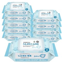 생분해 주방행주 물티슈 70매X10팩 베이킹소다 물티슈, 1박스