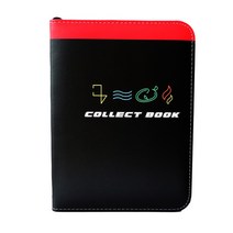 포켓몬 띠부씰앨범 실 스티커북 바인더 도감 기본속지, 포켓몬앨범 /, 4.포켓몬카드앨범 블랙-기본PVC속지10매