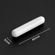 자석교반기 C 타입 PTFE 교반기 교반 막대 부식 방지 스핀 바 생물 자기 연구 화, 없음, 10.C40 8x40mm5Pcs