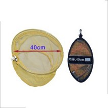 한돌 붕어뜰채 후레임세트 양어장 전용 프레임+노란고운망 40cm 민물낚시뜰채 프레임 모기장망 뜰채망