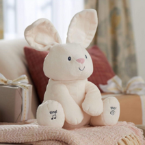 GUND 노래하는 까꿍 토끼 (G6050681), 단일 높이