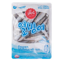 [천삼백케이] [씨기프트] 알배기 열빙어 시사모 특대 1kg 55미 내외, 단품