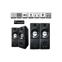 컴퓨터 노트북 PC 게이밍 게임용 피시용 사무용 고음질 USB 전원 볼륨조절 듀얼 2채널 우퍼 스피커 CS 3500U