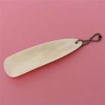 천연 백각 구두주걱 흰색소뿔 구두칼 휴대용