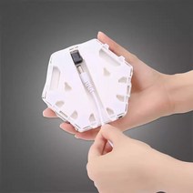 스마트터치 퀀텀 라이트 벽 램프 거실 침실 침대 육각형 벌집 인테리어, 등불 한 장