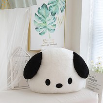 강아지 산리오 캐릭터 사무실 침실 거실 포차코 대형 인형 쿠션, 큰 베개 60cm