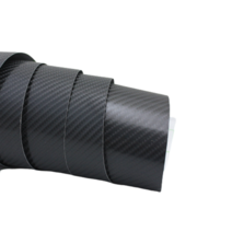 자동차 랩핑지 블랙무광 유광 컬러 카본 차량용시트지, 10.4D카본