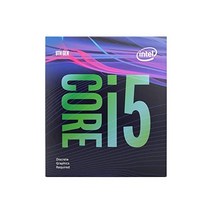 미국 Intel Core i5-9500F 데스크탑 프로세서 6코어 최대 4.GHz(프로세서 그래픽 제외) LGA1151 300 시리즈 65W
