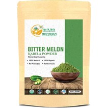 Herb Botanica 비터 멜론 분말| 카렐라 분말 | 모모르디카 카란티아 | 혈액 청정기 100% 오르가, 1개