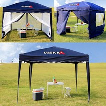 캐노피천막 몽골 텐트 대형 바람막이 야외 캠핑 천막, 모기장형 (풀세트)