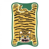 카페트 거실 호랑이 러그 치타 호피