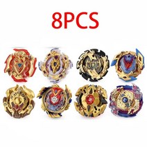 모델 Beyblade Burst Toys With Starter and Arena Bayblade 금속 융합 God Spinning 탑 블레이드 장난감, [23] SZTL-8PCS-10
