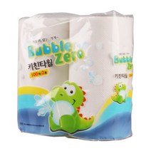 버블제로 키친타월 100매 2롤