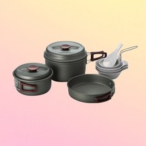 코베아 경질 2-3인용 코펠 캠핑 다이아몬드코팅
